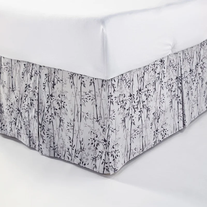 Bed skirts in pastel shades for a delicate lookKathy Davis Solitude Bed Skirt