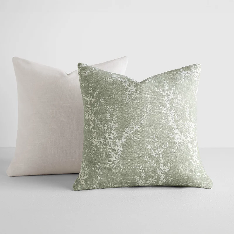 Bolster Pillows for Sofa Decoration2-Pack Willow Décor Throw Pillows