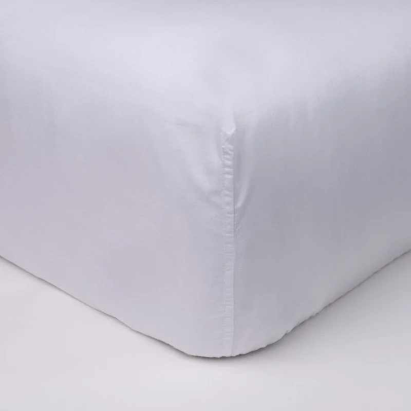 Bed skirts with a multi - colored patternBox Spring Cover, White, Twin X Long