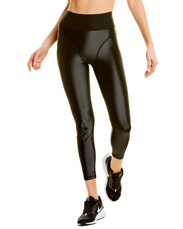 Midnight Shine 7/8 Legging In Black