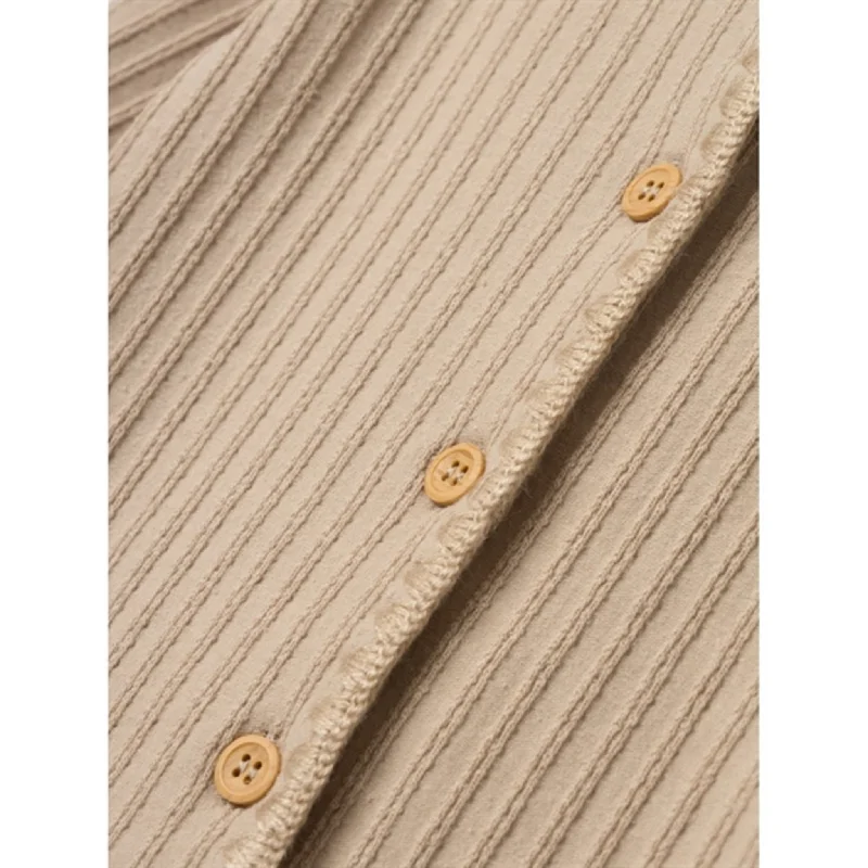 Name it Oxford Tan Ofinne Cardigan