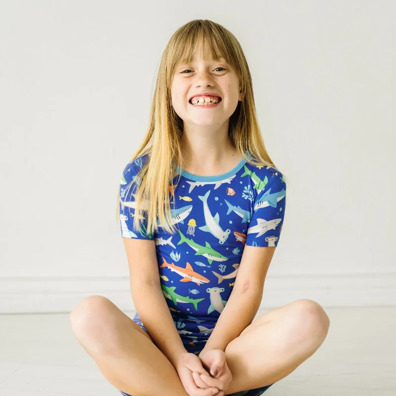 Rad Reef Two-Piece Short Sleeve & Shorts Pajama Set