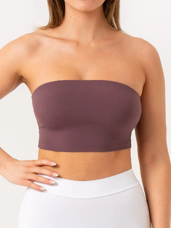 NKD Strapless Tank Bra - Plum