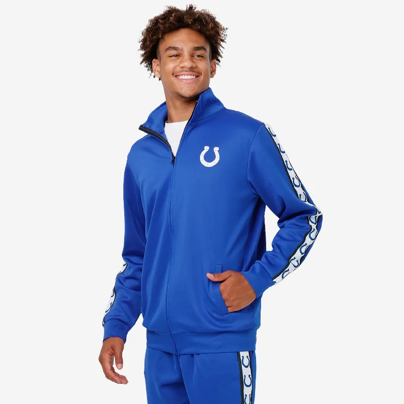 Indianapolis Colts Stripe Logo Track Jacket