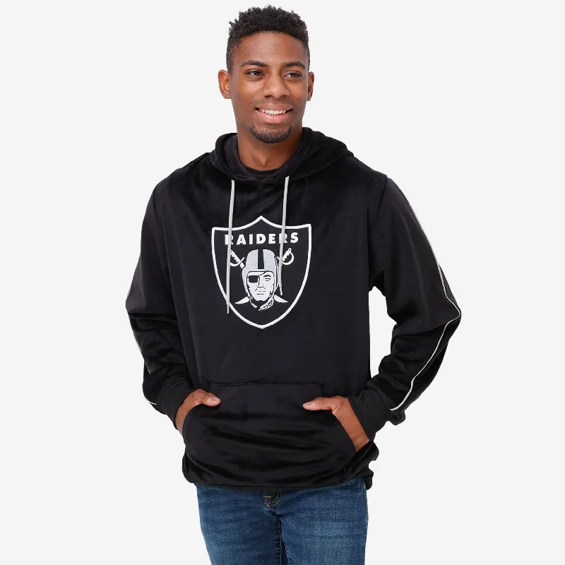 Las Vegas Raiders Velour Hooded Sweatshirt