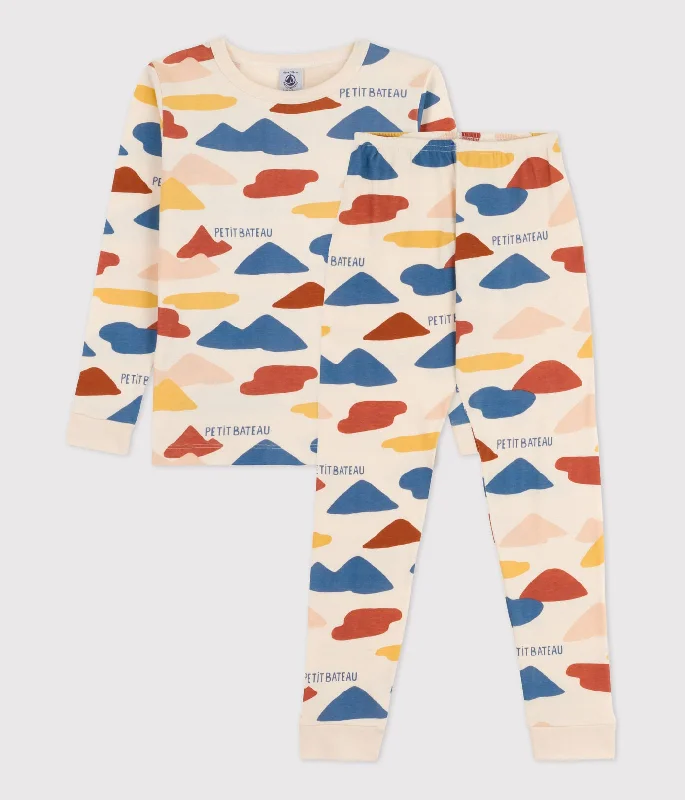 Petit Bateau Multi Mountain Print Loungewear