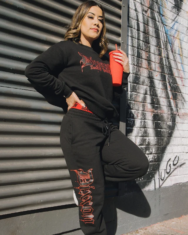 Women's Deadly Quality Sweatpants - Black