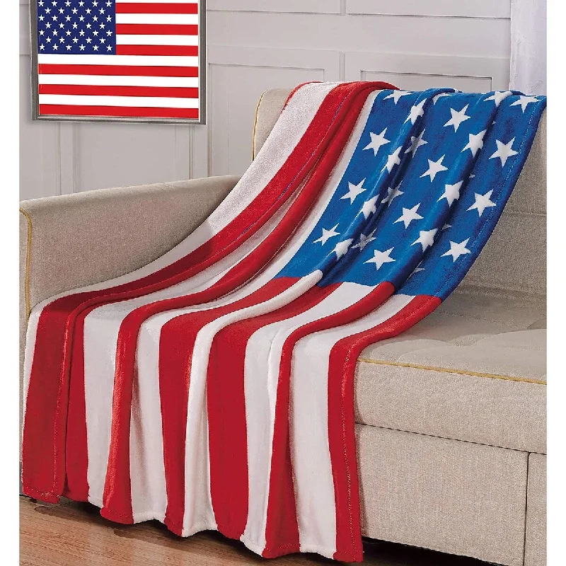 Synthetic fiber blend blankets for a budget - friendly choiceAmerican Flag Ultra Lush Oversized Throw Blanket (50" x 70") Synthetic fiber blend blankets for a budget - friendly choiceAmerican Flag Ultra Lush Oversized Throw Blanket (50" x 70")