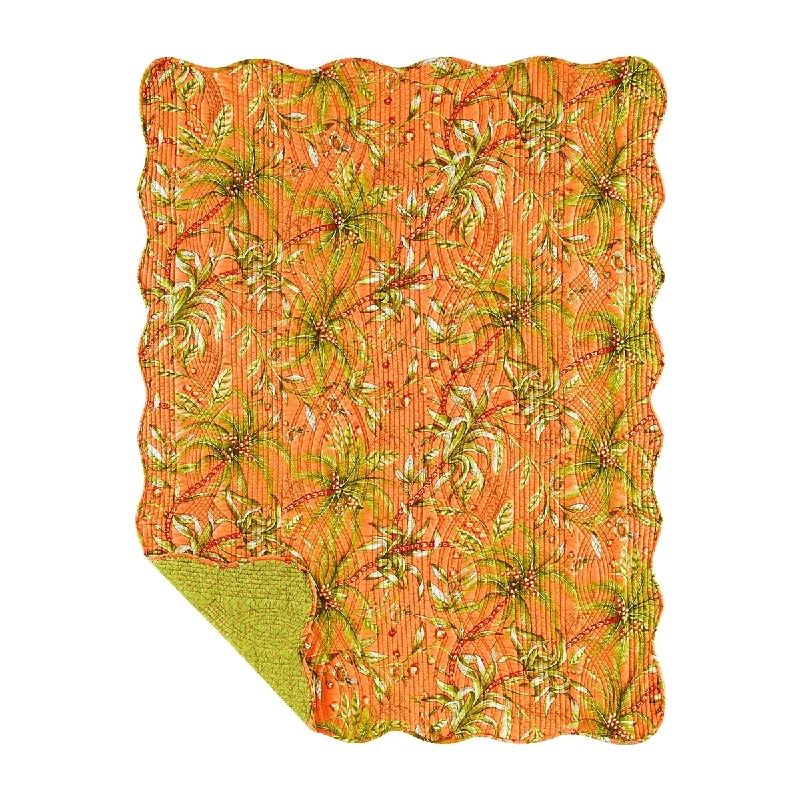 Alpaca wool blankets for a hypoallergenic and warm optionBarbados Sunset Reversible Cotton Quilted 50" x 60" Throw Blanket Alpaca wool blankets for a hypoallergenic and warm optionBarbados Sunset Reversible Cotton Quilted 50" x 60" Throw Blanket