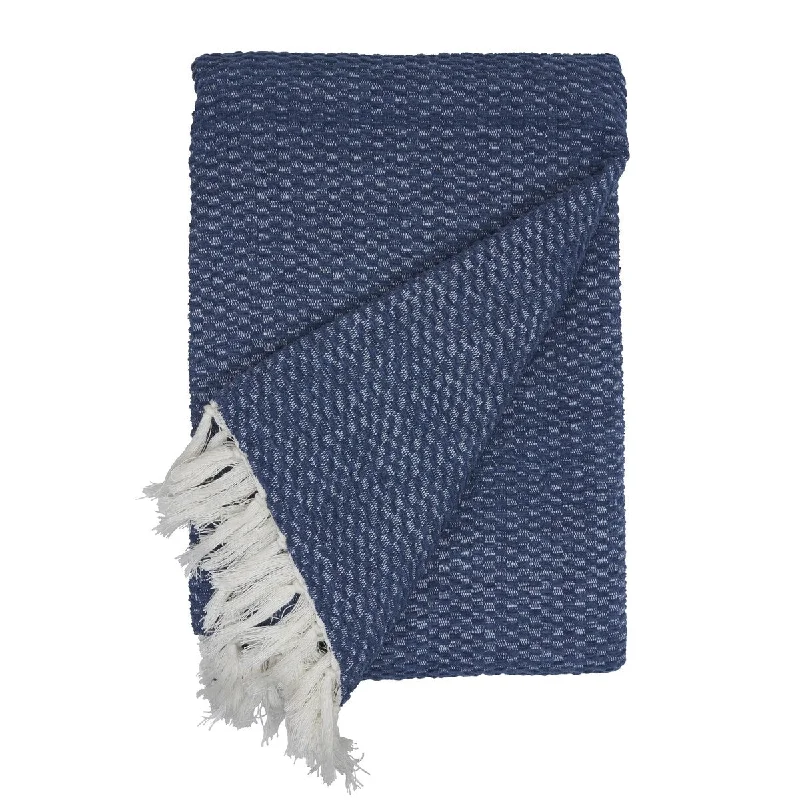 Silk blankets with a smooth and elegant touchBlythe Storm 50" x 70" Throw Blanket