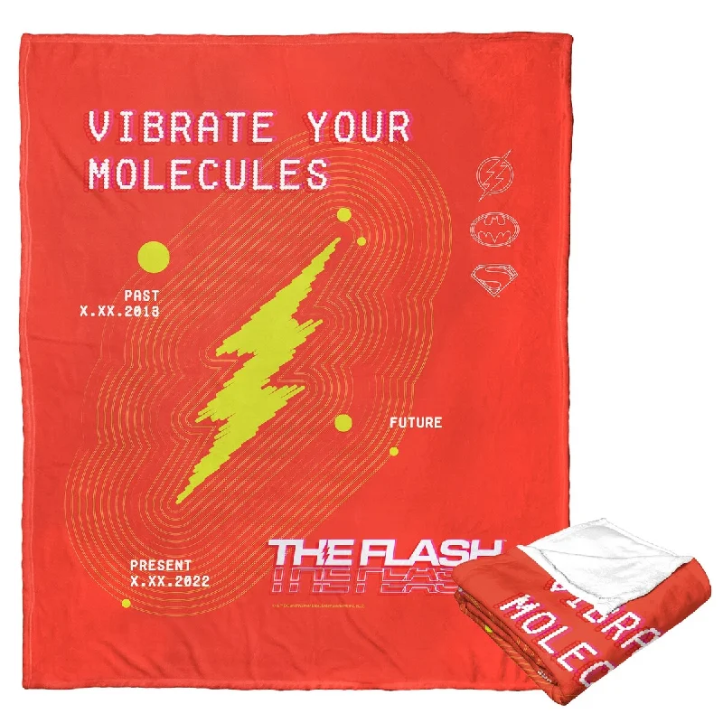 King - size blankets to cover large beds comfortablyDC The Flash Vibrate Your Molecules Silk Touch Throw Blanket King - size blankets to cover large beds comfortablyDC The Flash Vibrate Your Molecules Silk Touch Throw Blanket