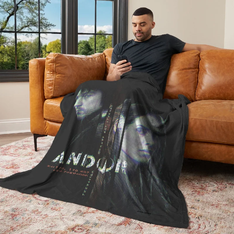 Recycled polyester blankets for an eco - conscious optionDisney Andor Silk Touch Throw Blanket Recycled polyester blankets for an eco - conscious optionDisney Andor Silk Touch Throw Blanket