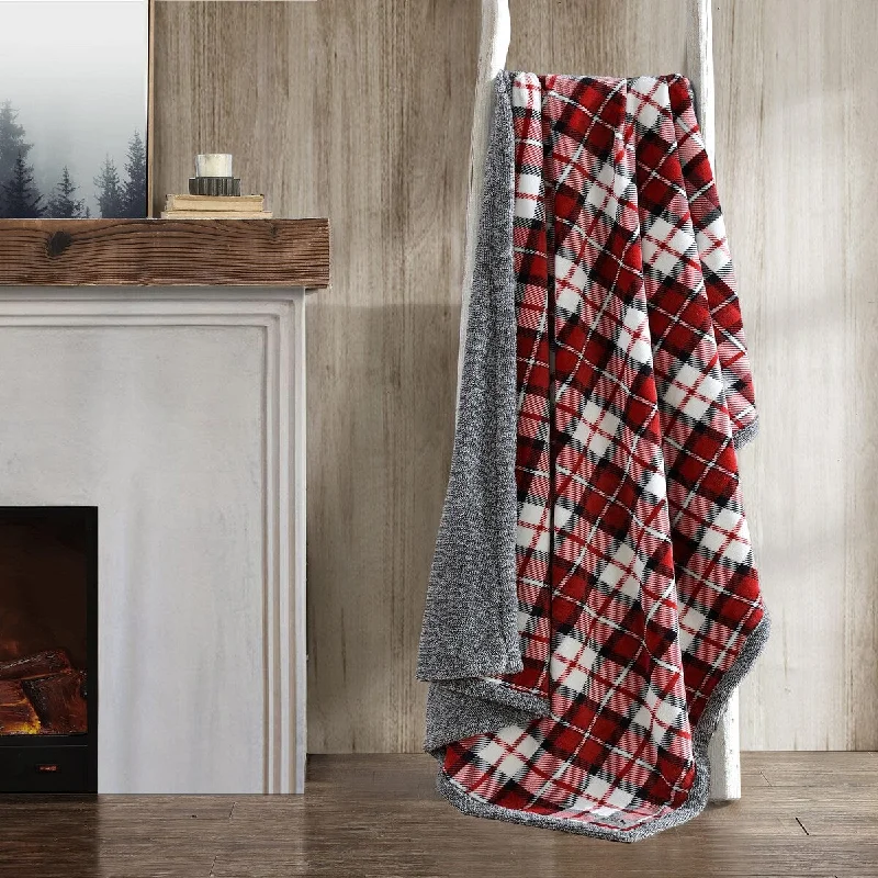 King - size blankets to cover large beds comfortablyEddie Bauer Printed Ultra Soft Plush/Mingled Sherpa Throw Blanket King - size blankets to cover large beds comfortablyEddie Bauer Printed Ultra Soft Plush/Mingled Sherpa Throw Blanket