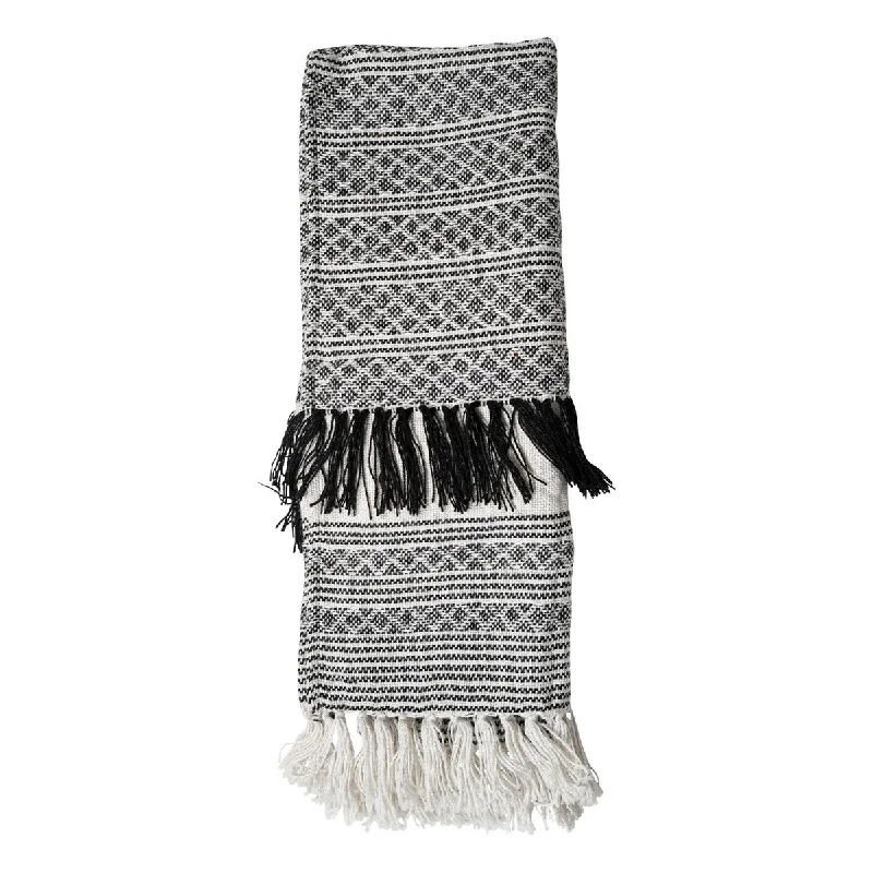 Chenille blankets with a thick and fuzzy textureForeside Home & Garden Hand Woven Black 2 Fringe PET Outdoor Blanket Chenille blankets with a thick and fuzzy textureForeside Home & Garden Hand Woven Black 2 Fringe PET Outdoor Blanket