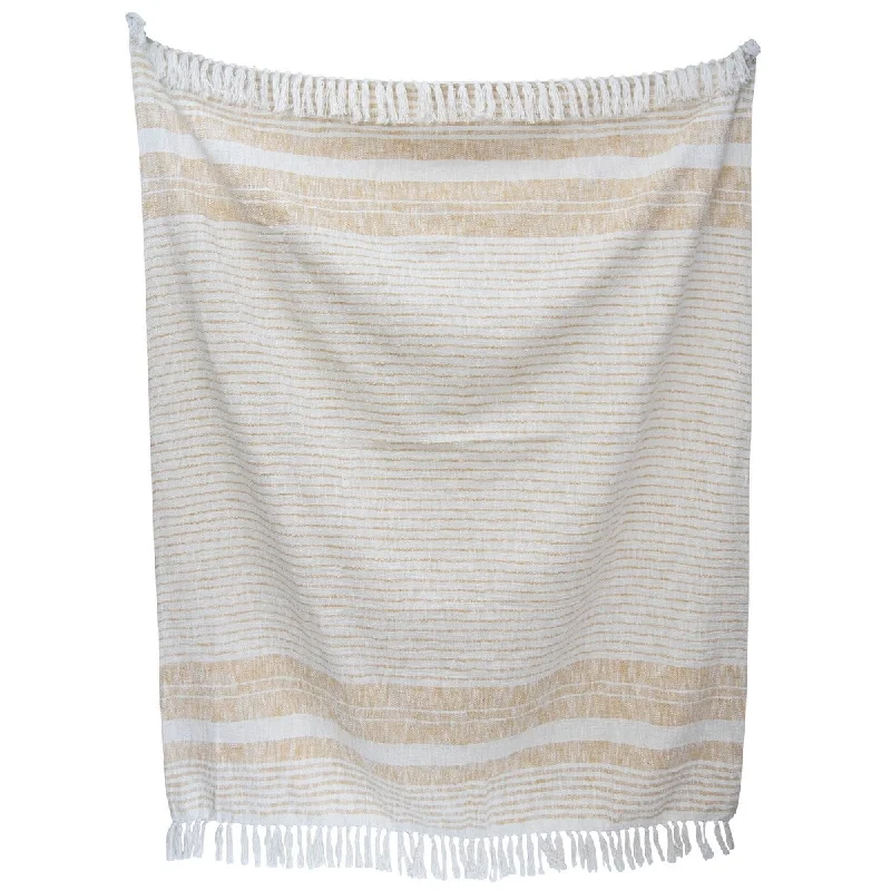 Microfiber blankets that are durable and easy to care forForeside Home & Garden Hand Woven Yellow Stripe Cotton Throw Blanket Microfiber blankets that are durable and easy to care forForeside Home & Garden Hand Woven Yellow Stripe Cotton Throw Blanket
