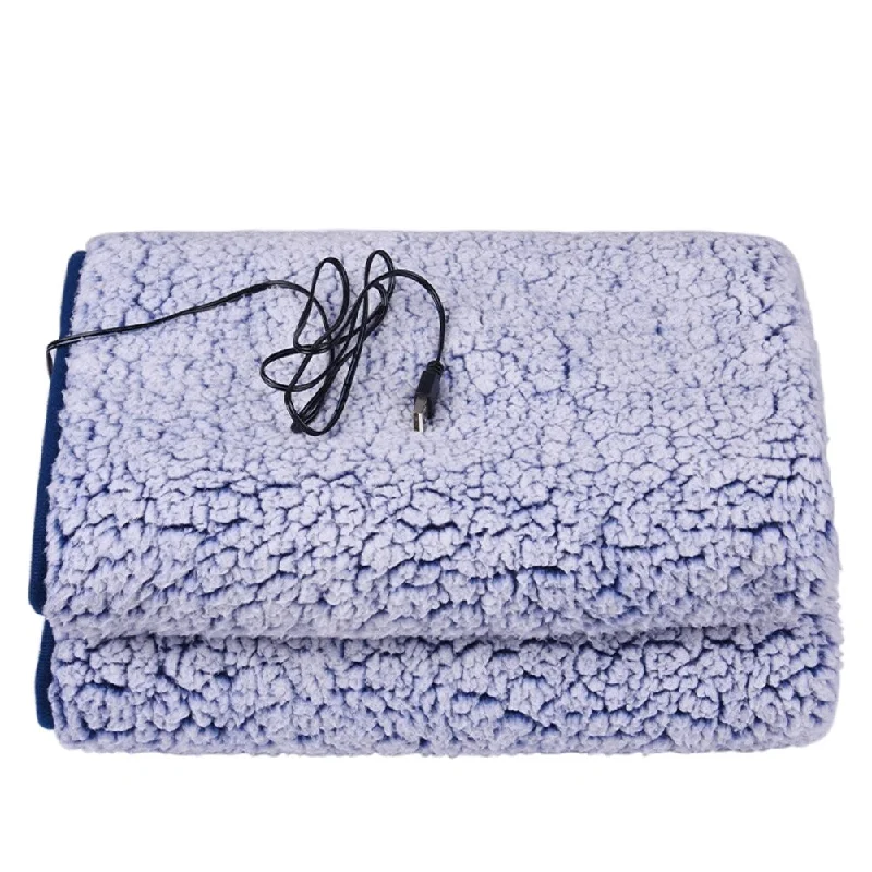 Queen - size blankets for standard - sized bedsHeated Blanket Soft Electric USB Blanket Machine Washable for Home Travel Office 110*70 Queen - size blankets for standard - sized bedsHeated Blanket Soft Electric USB Blanket Machine Washable for Home Travel Office 110*70