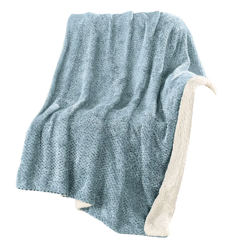 Mohair blankets with a unique sheen and softnessHeather Sherpa 5-Foot Long Throw Blanket Mohair blankets with a unique sheen and softnessHeather Sherpa 5-Foot Long Throw Blanket