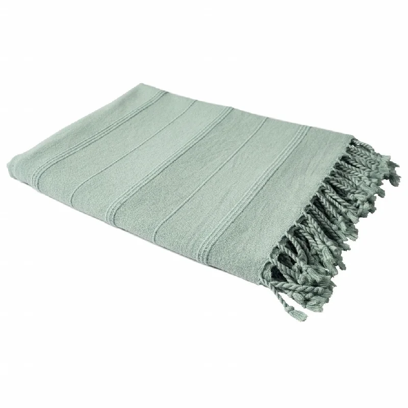 Mohair blankets with a unique sheen and softnessHomeroots Green Woven Cotton Striped Throw Blanket Mohair blankets with a unique sheen and softnessHomeroots Green Woven Cotton Striped Throw Blanket