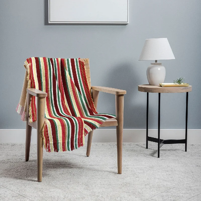 Alpaca wool blankets for a hypoallergenic and warm optionLisa Argyropoulos Holiday Traditions Stripe Throw Blanket Alpaca wool blankets for a hypoallergenic and warm optionLisa Argyropoulos Holiday Traditions Stripe Throw Blanket