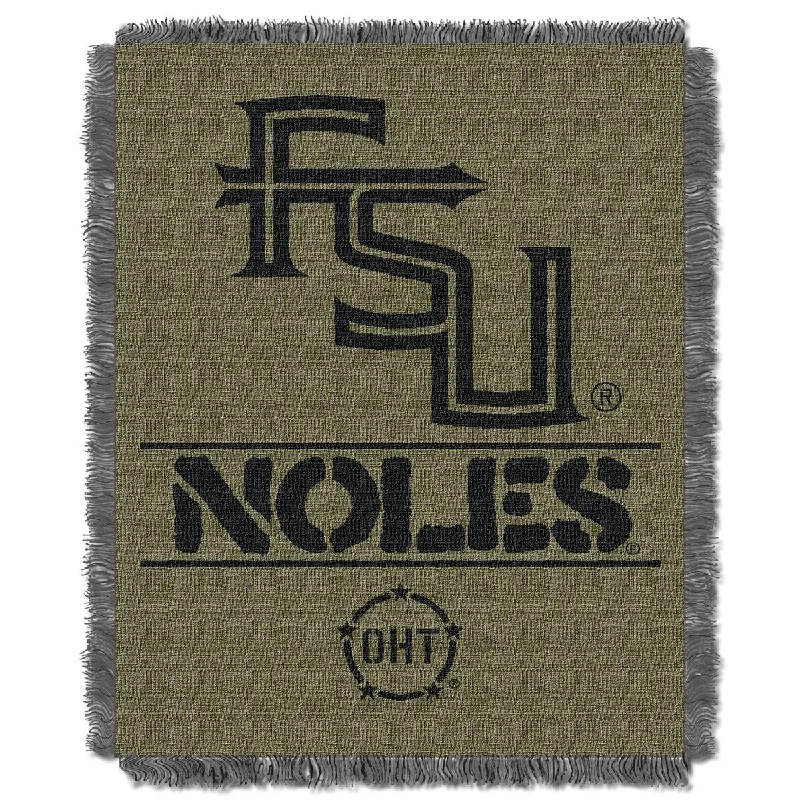 Rayon from bamboo blankets for a silky and breathable feelNCAA Florida State Seminoles OHT Rank Jacquard Throw Blanket Rayon from bamboo blankets for a silky and breathable feelNCAA Florida State Seminoles OHT Rank Jacquard Throw Blanket