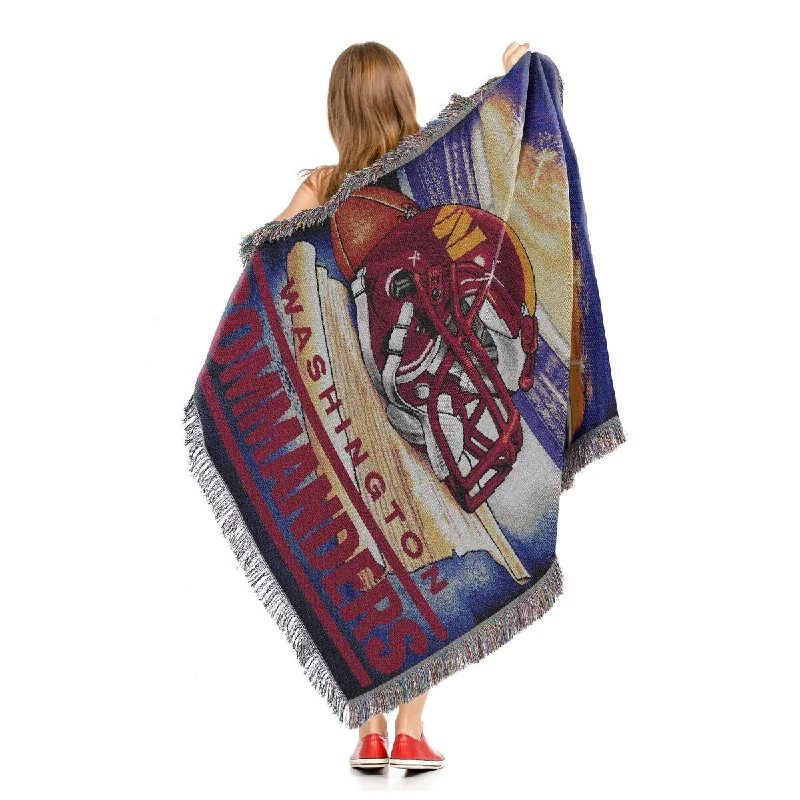 Silk blankets with a smooth and elegant touchNFL Washington Commanders Home Field Advantage Tapestry Throw Blanket Silk blankets with a smooth and elegant touchNFL Washington Commanders Home Field Advantage Tapestry Throw Blanket