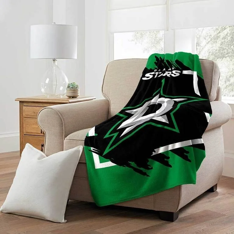 Fleece blankets for a cozy and plush textureNHL Dimensional Dallas Stars Micro Raschel Throw Blanket Fleece blankets for a cozy and plush textureNHL Dimensional Dallas Stars Micro Raschel Throw Blanket