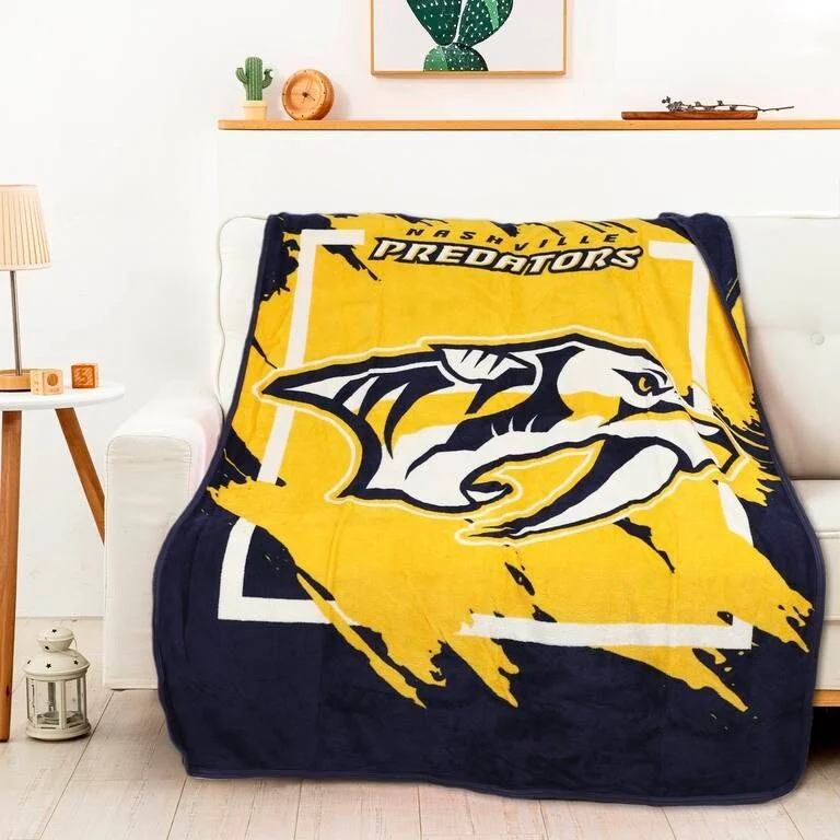 Microfiber blankets that are durable and easy to care forNHL Nashville Predators Dimensional Micro Raschel Throw Blanket Microfiber blankets that are durable and easy to care forNHL Nashville Predators Dimensional Micro Raschel Throw Blanket
