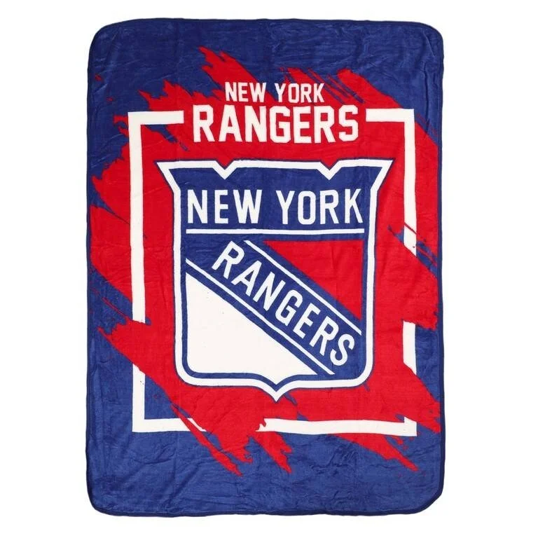 Wool blankets with natural warmth and insulationNHL New York Rangers Dimensional Micro Raschel Throw Blanket