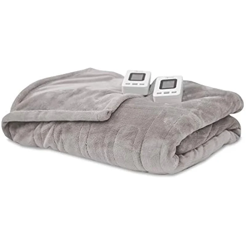 Microfiber blankets that are durable and easy to care forSensorPedic Heated Electric Blanket with SensorSafe, King, Soft Grey Microfiber blankets that are durable and easy to care forSensorPedic Heated Electric Blanket with SensorSafe, King, Soft Grey