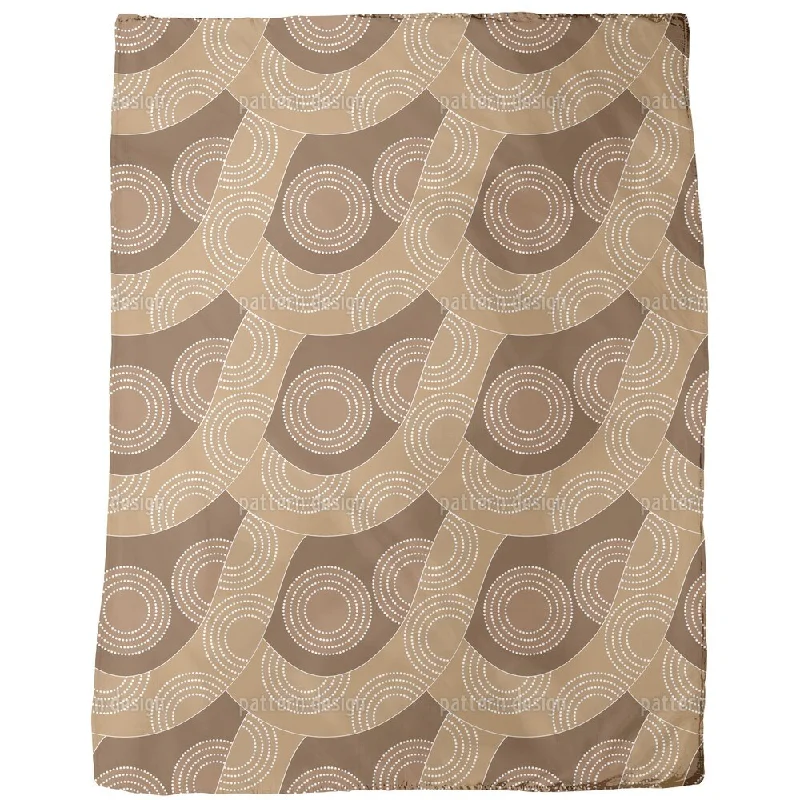 Synthetic fiber blend blankets for a budget - friendly choiceSlackline Aboriginal Fleece Blanket