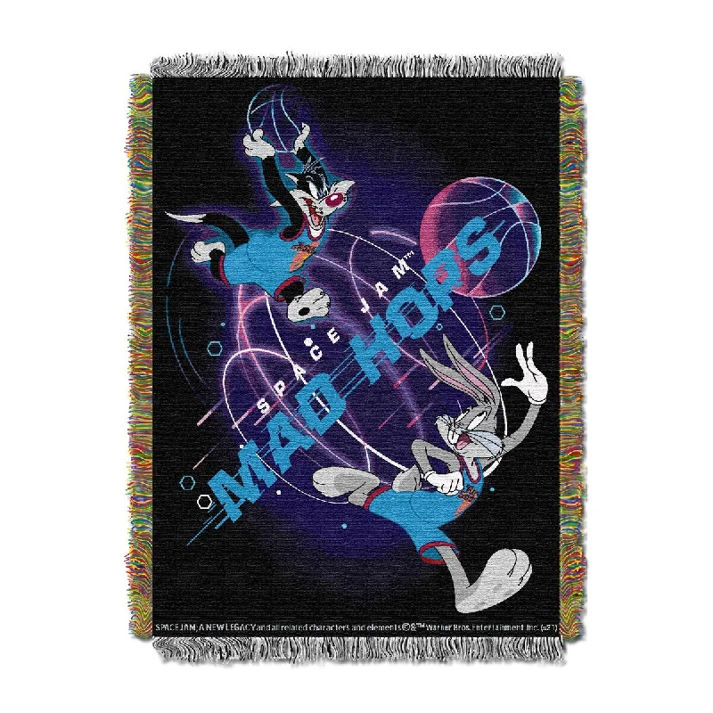 Mohair blankets with a unique sheen and softnessSpace Jam 2 Mad Hops Woven Tapestry Throw Blanket Mohair blankets with a unique sheen and softnessSpace Jam 2 Mad Hops Woven Tapestry Throw Blanket