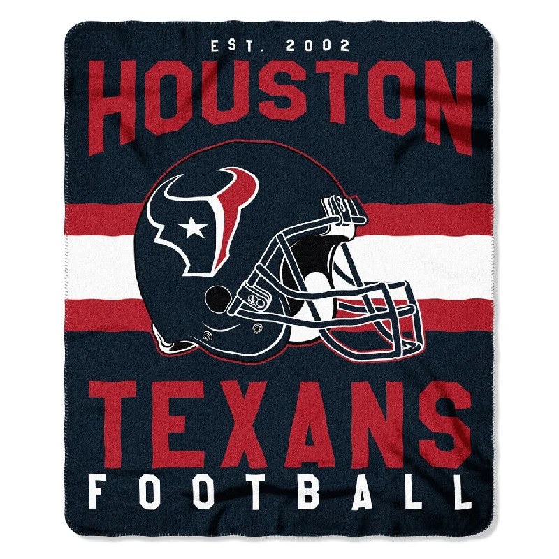 Chenille blankets with a thick and fuzzy textureThe Northwest Company Houston Texans Fleece Throw , Blue Chenille blankets with a thick and fuzzy textureThe Northwest Company Houston Texans Fleece Throw , Blue