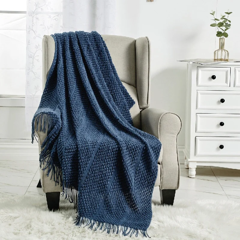 Cashmere blankets for ultimate softness and luxuryUltra Soft Acrylic Decorative Throw Blanket - Blue Cashmere blankets for ultimate softness and luxuryUltra Soft Acrylic Decorative Throw Blanket - Blue