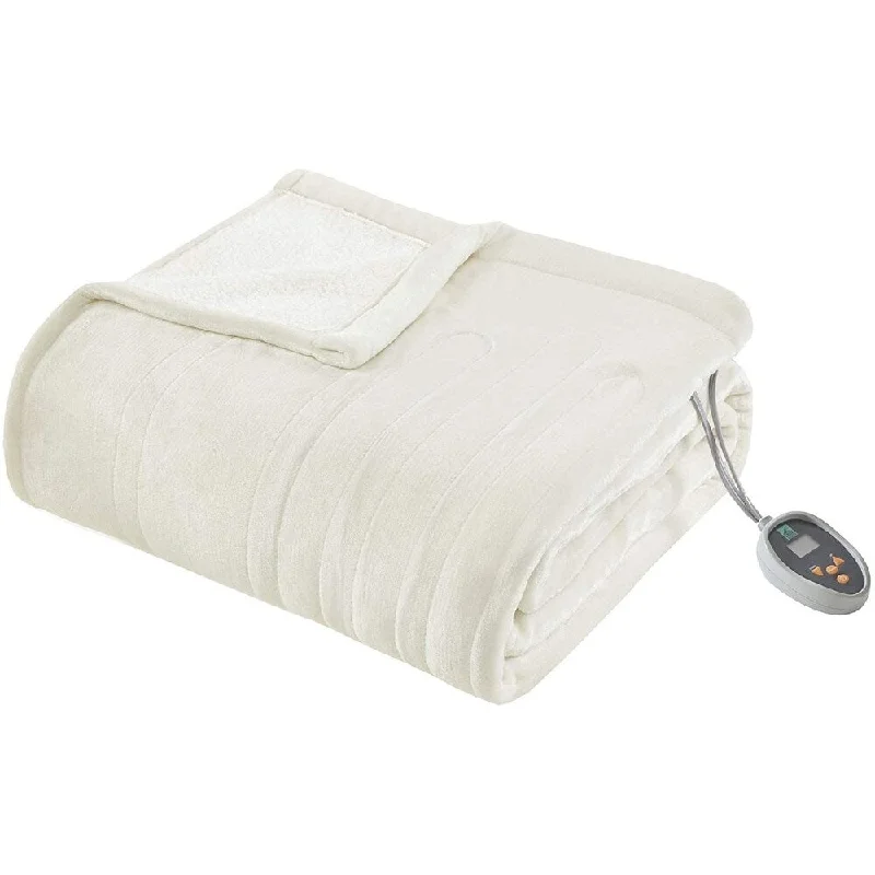 Acrylic blankets for a soft and affordable alternativeUltra Soft Reverse to Sherpa Auto Shut Off Electric Blanket with Two 20 Heat Level Setting Controllers and Bonus Automatic Timer Acrylic blankets for a soft and affordable alternativeUltra Soft Reverse to Sherpa Auto Shut Off Electric Blanket with Two 20 Heat Level Setting Controllers and Bonus Automatic Timer