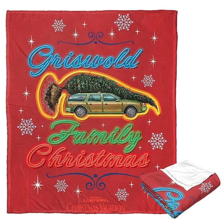 Recycled polyester blankets for an eco - conscious optionWarner Brothers WB100 Griswold Christmas Silk Touch Throw Blanket Recycled polyester blankets for an eco - conscious optionWarner Brothers WB100 Griswold Christmas Silk Touch Throw Blanket