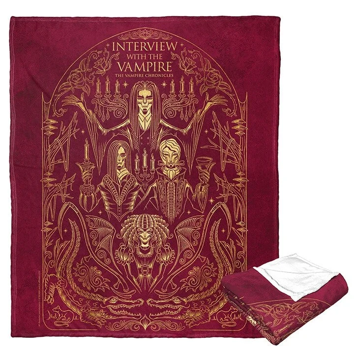 Wool blankets with natural warmth and insulationWarner Brothers WB100 Vampire Chronicles Silk Touch Throw Blanket Wool blankets with natural warmth and insulationWarner Brothers WB100 Vampire Chronicles Silk Touch Throw Blanket