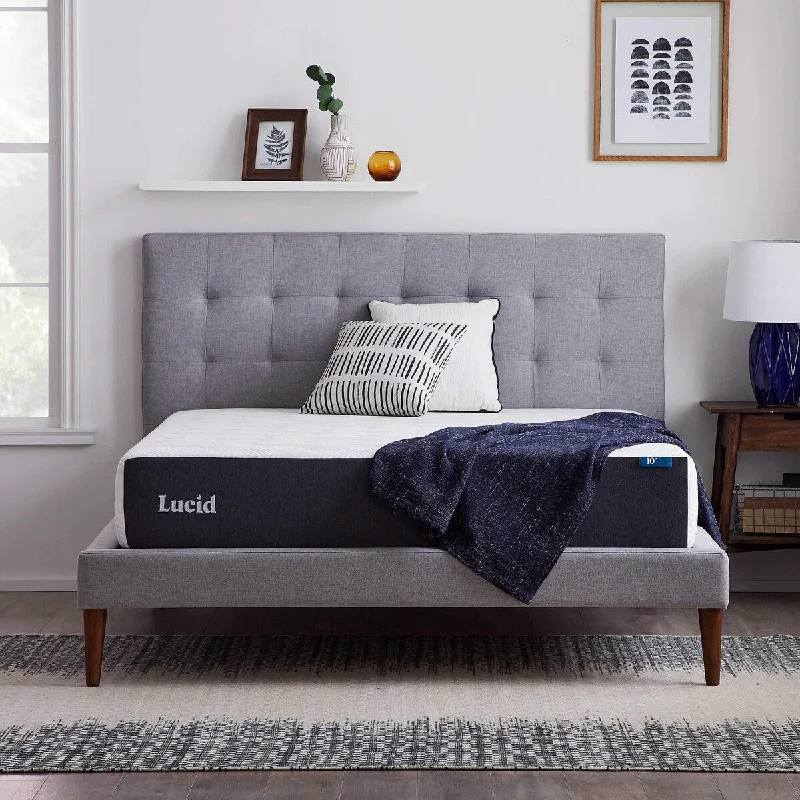 Latex mattresses with natural bounce and breathability10 Inch Memory Foam Mattress - Medium Feel - Bamboo Charcoal and Gel Infusion - Hypoallergenic - Bed in a Box - Twin XL Size Latex mattresses with natural bounce and breathability10 Inch Memory Foam Mattress - Medium Feel - Bamboo Charcoal and Gel Infusion - Hypoallergenic - Bed in a Box - Twin XL Size