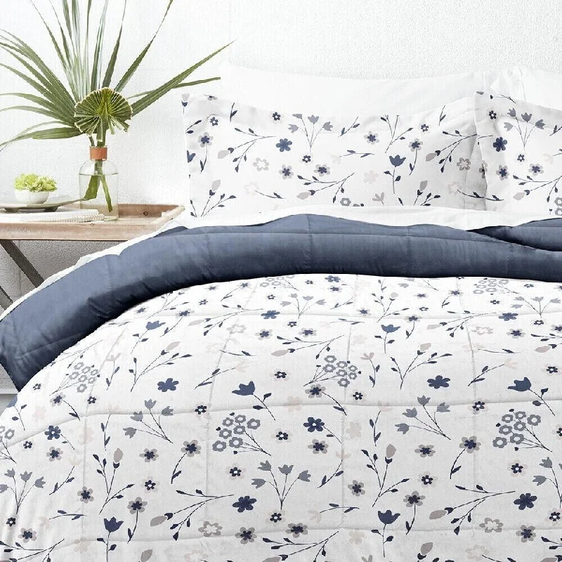 Cashmere blankets for ultimate softness and luxury3pc King/Cal King Down Alternative Reversible Comforter Set Grey