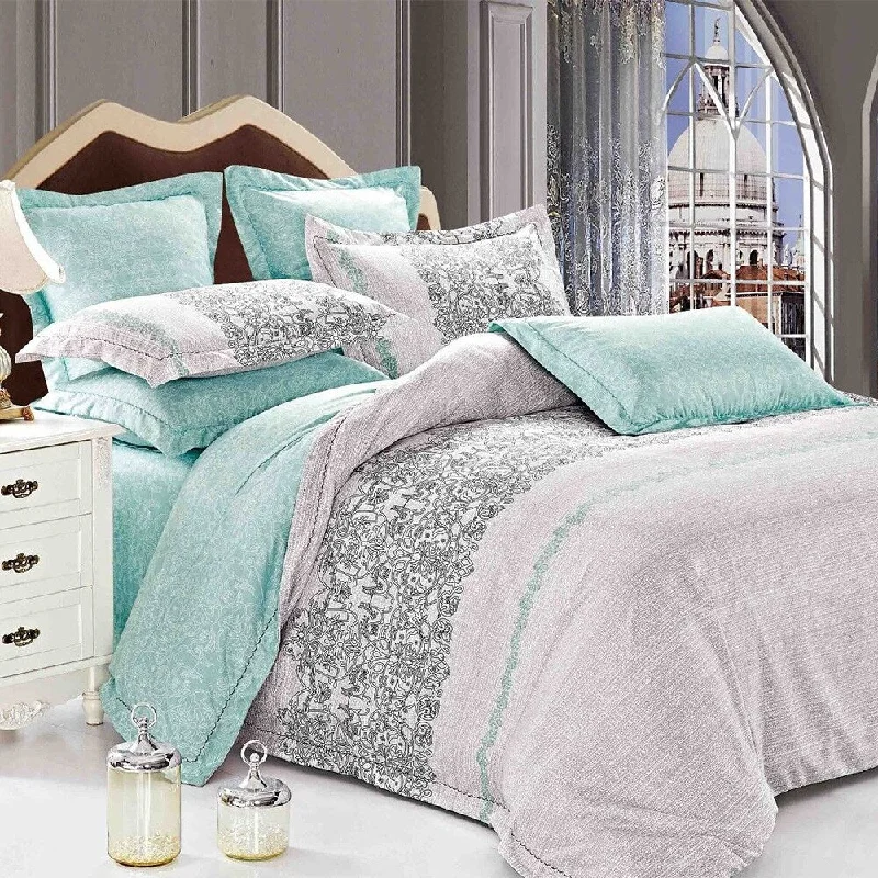 Acrylic blankets for a soft and affordable alternative3pc King Tranquil Bedding Set Heavy Weight Comforter Green