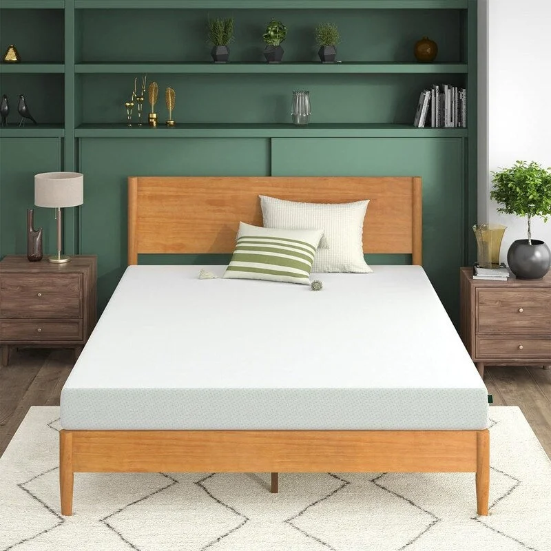 King - size mattresses for spacious master bedrooms6-Inch Green Tea Memory Foam Mattress, Bed-in-a-Box, Twin, White King - size mattresses for spacious master bedrooms6-Inch Green Tea Memory Foam Mattress, Bed-in-a-Box, Twin, White