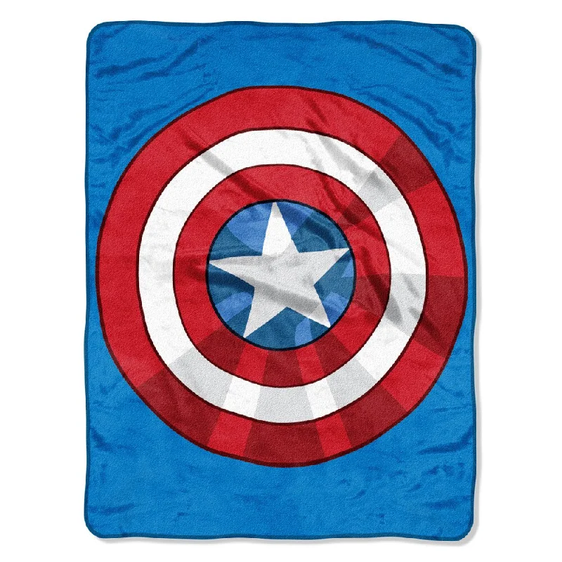 King - size blankets to cover large beds comfortablyAvenger The Shield Throw