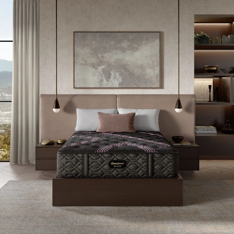 Memory foam mattresses for pressure relief and contouringBeautyrest Black Series Two 15.5" Medium Mattress Memory foam mattresses for pressure relief and contouringBeautyrest Black Series Two 15.5" Medium Mattress