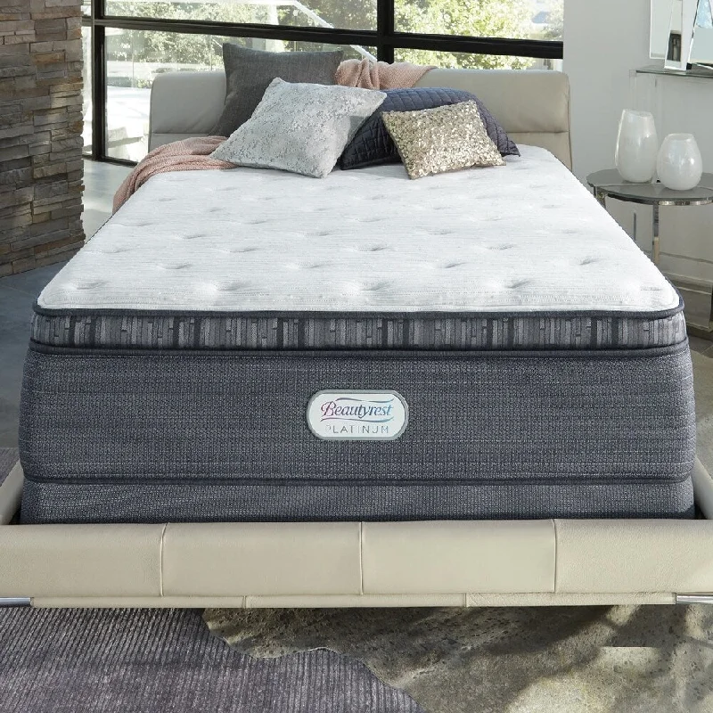 Gel - infused memory foam mattresses for cooler sleepBeautyrest Platinum Spring Grove Firm Pillow Top Mattress Gel - infused memory foam mattresses for cooler sleepBeautyrest Platinum Spring Grove Firm Pillow Top Mattress