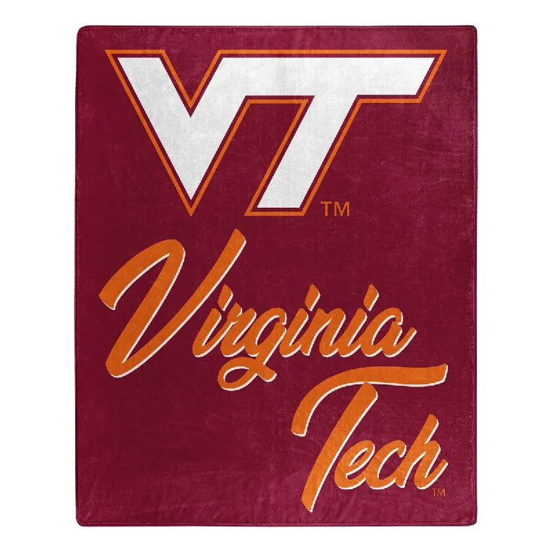 Queen - size blankets for standard - sized bedsCOL 0706 Virginia Tech Signature Raschel Queen - size blankets for standard - sized bedsCOL 0706 Virginia Tech Signature Raschel