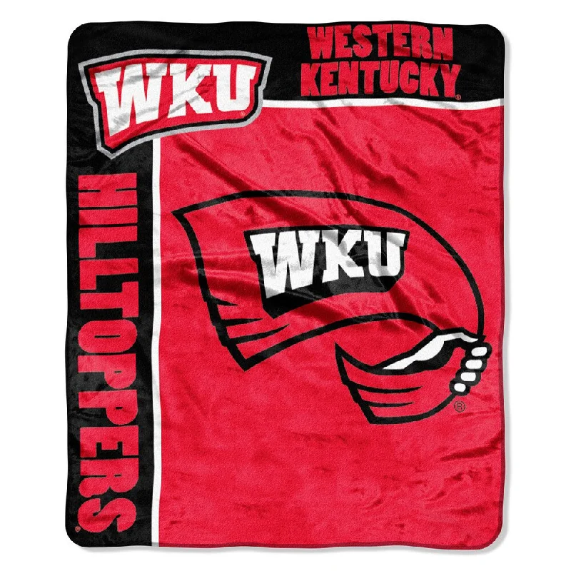Cotton blankets for breathability and a lightweight feelCOL 703 Western Kentucky School Spirit Raschel Throw Cotton blankets for breathability and a lightweight feelCOL 703 Western Kentucky School Spirit Raschel Throw