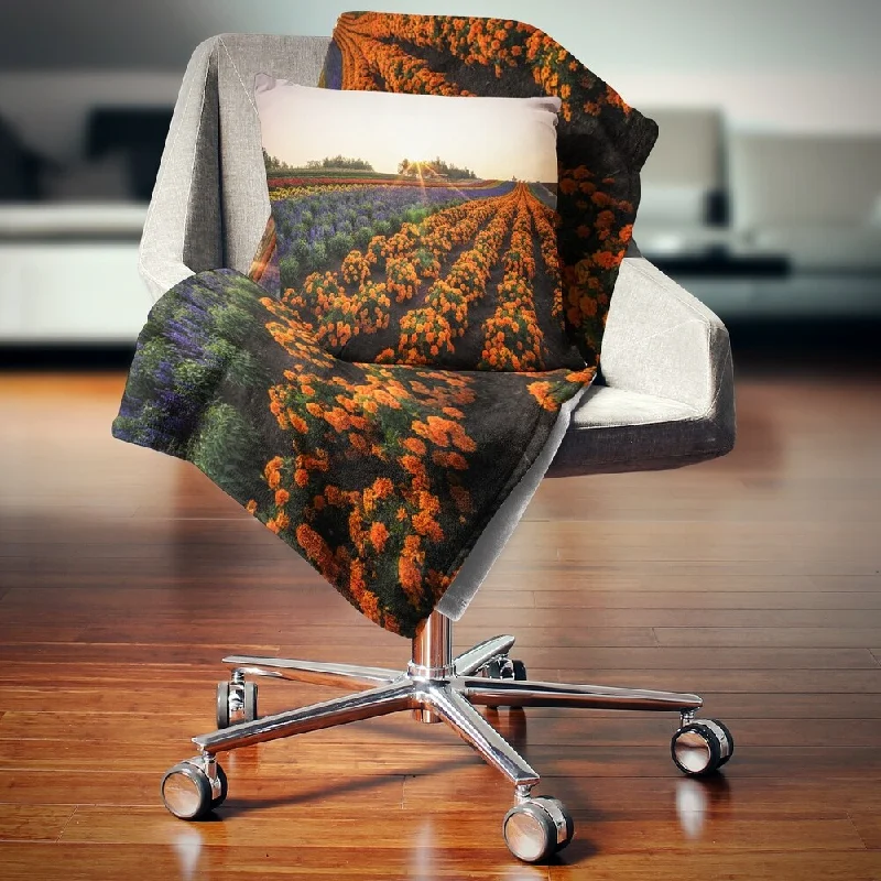Microfiber blankets that are durable and easy to care forDesignart 'Beautiful Japanese Flower Farm' Floral Throw Blanket Microfiber blankets that are durable and easy to care forDesignart 'Beautiful Japanese Flower Farm' Floral Throw Blanket