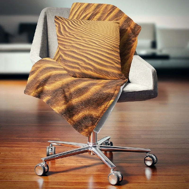 Cotton blankets for breathability and a lightweight feelDesignart 'Beautiful Sand Desert Dunes' African Landscape Fleece Throw Blanket Cotton blankets for breathability and a lightweight feelDesignart 'Beautiful Sand Desert Dunes' African Landscape Fleece Throw Blanket