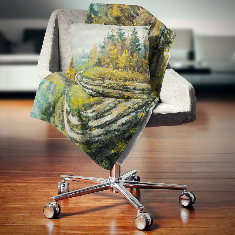 Mohair blankets with a unique sheen and softnessDesignart 'River on a Decline' Landscape Fleece Throw Blanket Mohair blankets with a unique sheen and softnessDesignart 'River on a Decline' Landscape Fleece Throw Blanket
