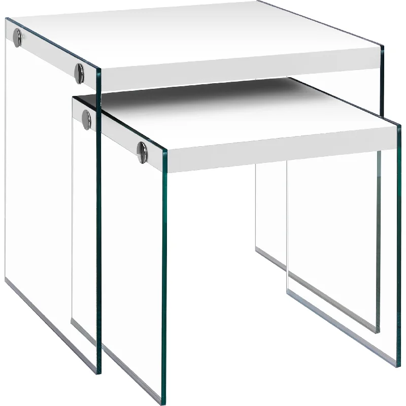 Polyester - foam mattresses for budget - friendly optionsElle Nesting Table - White