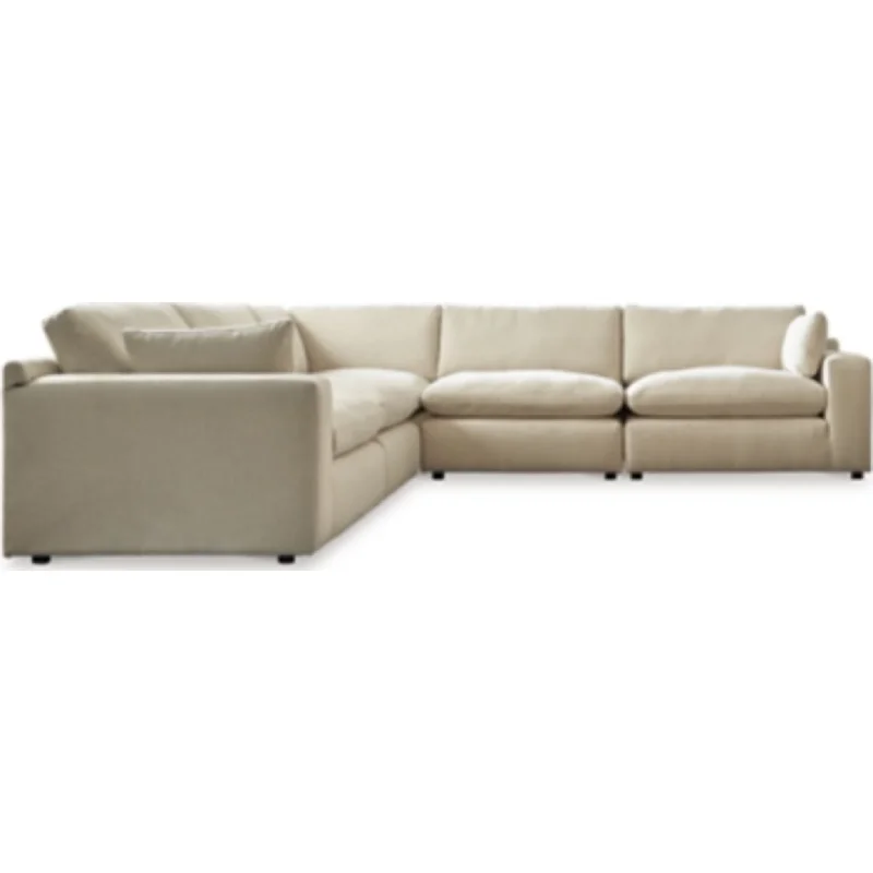 Wool - filled mattresses for natural insulation and moisture - wickingElyza 5 Piece Modular Sectional Wool - filled mattresses for natural insulation and moisture - wickingElyza 5 Piece Modular Sectional